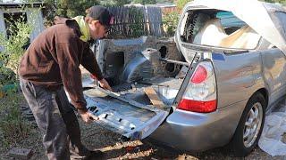 Custom tailgate for my Forester Truck Conversion