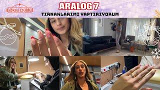 Aralog 2024 #7 | Tırnaklarımı Yaptırdım, Biraz Temizlik, Biraz Alışveriş ️ @goksudldl