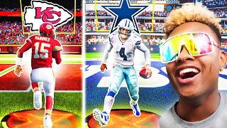 Who’s Faster, Patrick Mahomes or Dak Prescott? - KICK RETURN CHALLENGE Ep. #7