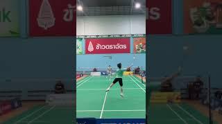 Fast paced rally #badminton #bwf #usa #sports #yonex #goviral #viralshorts #badmintonlovers