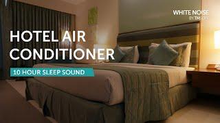 Hotel Room Air Conditioner Sleep Sound - 10 Hours - Black Screen