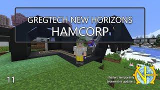 GregTech New Horizons E11: The HamCorp Metro