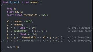 Fast Inverse Square Root — A Quake III Algorithm