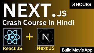 Next.JS 15 Crash Course 2025 In Hindi || Build & Deploy Movie Project