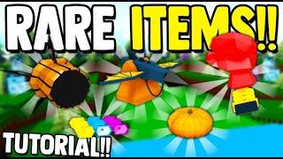 how to CLAIM ALL RARE HALLOWEEN ITEMS!! | Roblox Build a Boat for Treasure