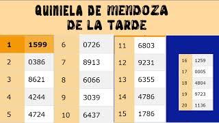 Resultados Quinielas Vespertinas de Santa Fe y Mendoza, Jueves 13 de Abril