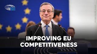 Draghi report: European Parliament debates plan to boost EU economy