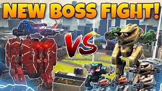  1vs6 SHELL VS DESTRIERS BOSS FIGHT SKIRMISH CONCEPT || WAR ROBOTS ||