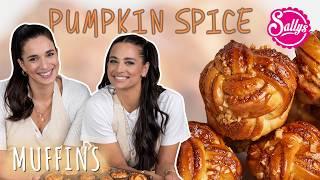 Pumpkin Spice Hefeknoten aus der Muffinform  mit Amira Aly