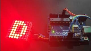 MAX7219 8x8 LED MATRIX ASSEMBLY AND TESTING using ARDUINO