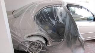 DIY Car Paint Job DONE Professionally - fender scratch repair