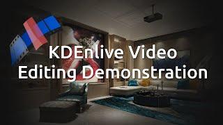 KDEnlive Video Editing Demonstration - Watch and Learn Tutorial | Ubuntu