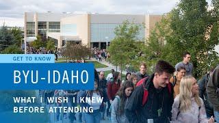 What I Wish I Knew Before Attending | Get to Know BYU-Idaho