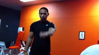Fernando Maia-Lee's Front raise exercise