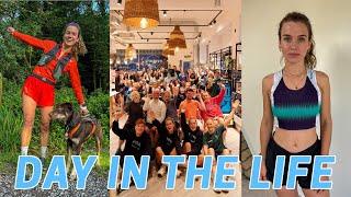 Day in the life | Meals, hosting my own run club, house tour, modelling