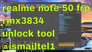 realme note 50 frp rmx3834 unlock tool @ismailtel1