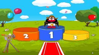 Walkthrough. Smeshariki. Smeshariki`s Olympics. Game-Cartoon. Collection. Games Cartoons.