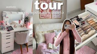 tour pelo meu quarto aesthetic ESTILO PINTEREST