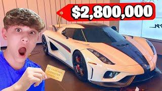 Teenager Goes HYPERCAR SHOPPING in Miami! *Part 1*