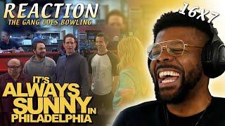 ITS ALWAYS SUNNY 16x7 REACTION The Gang Goes Bowling