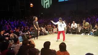 Hiphop Session 2018 || Popping 1/2 Final || Paris vs Ringo Winbee