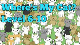 Where's My Cat Level 6 7 8 9 10 Escape Game Android Walkthrough