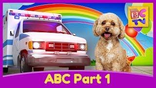 Learn the Alphabet with Lizzy the Dog | ABC Video for Kids Part 1