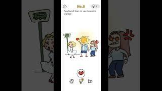 No. 8/ Boyfriend likes to see beautiful woman.brain out #brainout #gaming #brainline #brainmark