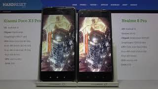 Xiaomi Poco X3 Pro vs Realme 8 Pro - Sling Shot Extreme  3DMark Test