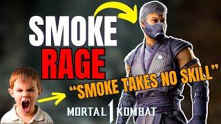 SMOKE Makes People SALTY in Kombat League - Mortal Kombat 1 (Smoke Gameplay)