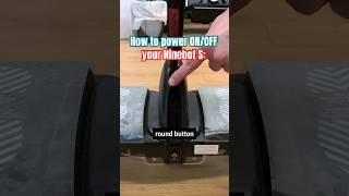 How to power ON/OFF your Ninebot S self-balancing transporter  #shorts #segwayninebot #scooter