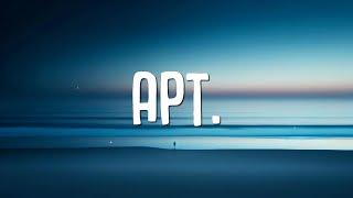 ROSÉ & Bruno Mars - APT. (Lyrics) | SONG OF THE YEAR!