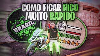 COMO FICAR RICO EM 1 HORA NO Brasil Roleplay  ‹ GTA SAMP ANDROID/PC ›