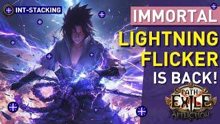 【Immortal Flicker】is back to PLAY GOD! Giga tanky & Fast! // Int-Stacking Raider 3.23