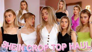 HUGE SHEIN CROP TOP TRY ON HAUL