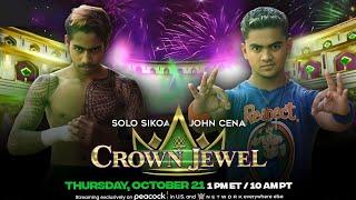 WWE Crown Jewel 2024 | John Cena vs Solo Sikoa Full Match | Backyard Wrestling