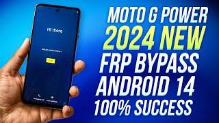 Moto G Power 5G (2024) FRP Bypass Android 14 - No Computer