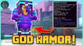 How to make ACTUAL God Armor in Minecraft 1.21!