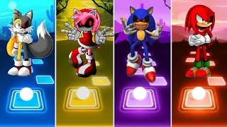 Tails Exe  Amy Exe  Sonic Exe  Knuckles Exe  || Tiles Hop EDM RUSH 