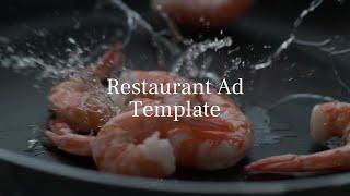 Restaurant Ad Video Template (Editable)