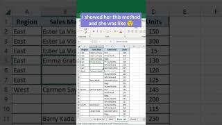 Excel Magic Trick #11 | Using Goto Special in Excel | Shorts