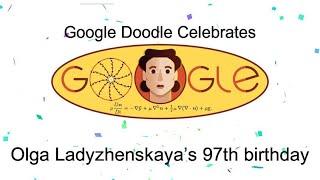 Olga Ladyzhenskaya | Olga Ladyzhenskaya’s 97th birthday