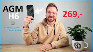 AGM H6 Smartphone Review: Schlankes und leichtes Rugged Phone mit 8GB/256GB/T606/IP69k /Moschuss.de