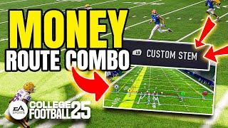 Easy Route Combination to Destroy Coverage in College Football 25