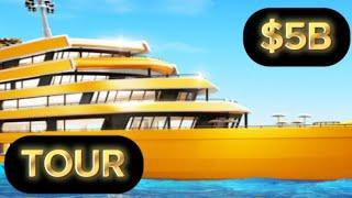 YACHT TOUR | Mega Mansion Tycoon