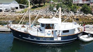 TRAWLER LOVE! EXPLORE THIS WALK THROUGH VIDEO OF THIS SPACIOUS SEATON 42 TRAWLER!