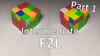 Easiest Intermediate F2L Cases - Part 1