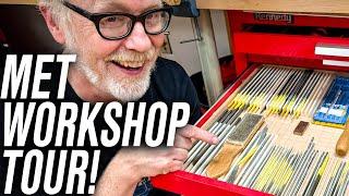 Adam Savage Tours the @metmuseum's Workshop!