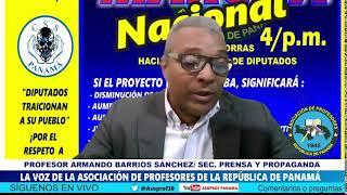 14 DE FEB. DE 2025 LA VOZ DE LA ASOC. DE PROFESORES DE LA REPÚBLICA DE PANAMÁ