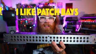 the magic of patchbays (music studio organisation)